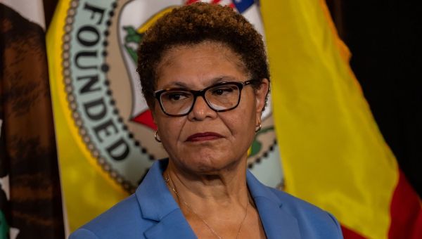 Intruder arrested after breaking into home of progressive LA mayor