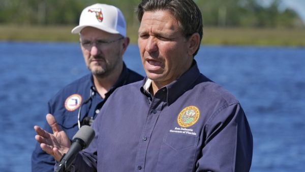 WATCH: Ron DeSantis Responds Accordingly After Reporter Plays Politics During Hurricane Milton Briefing