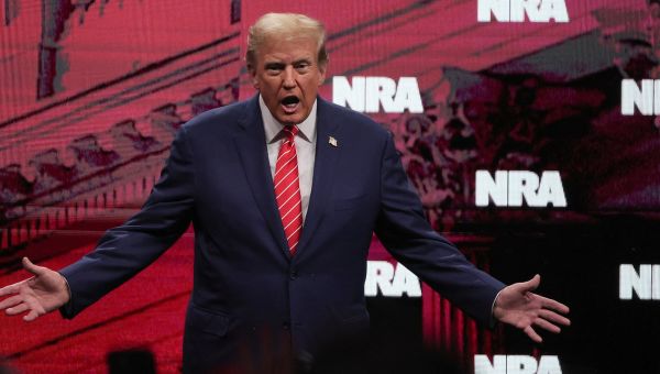 Trump promises to roll back Biden’s gun control measures on DAY ONE