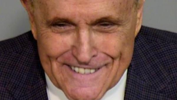Rudy Giuliani's mugshot from Arizona 'fake electors' scheme released
