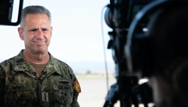 Former vice chief of naval operations arrested on bribery, conspiracy charges