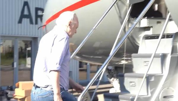 Julian Assange’s wife Stella US spying case ‘outrageous’