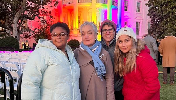 Whitewater family joins Bidens at White House as same-sex marriage bill signed into law