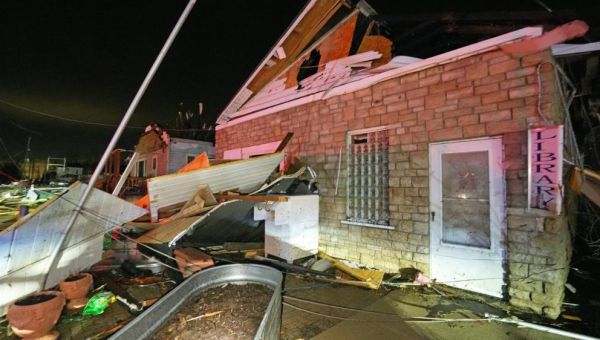 Three dead after tornadoes sweep across Ohio and Indiana