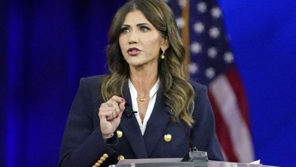 South Dakota Governor Kristi Noem Banned From Reservation Over Border Remarks