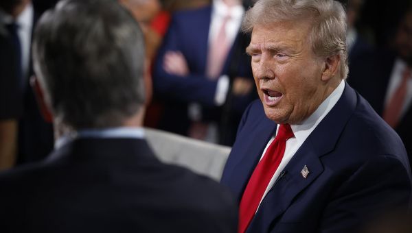 Donald Trump says he's 'less inclined' to do a second debate