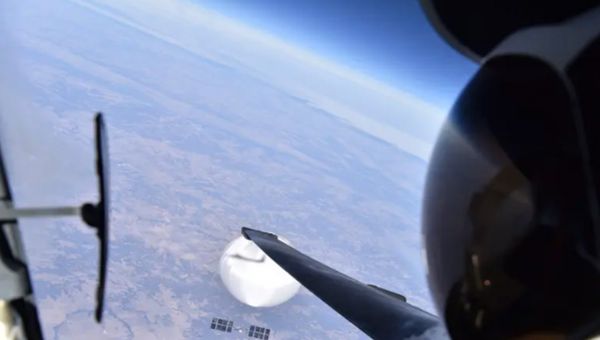 Chinese Spy Balloon in Flight, Pentagon Releases Pics Taken Before Shoot Down