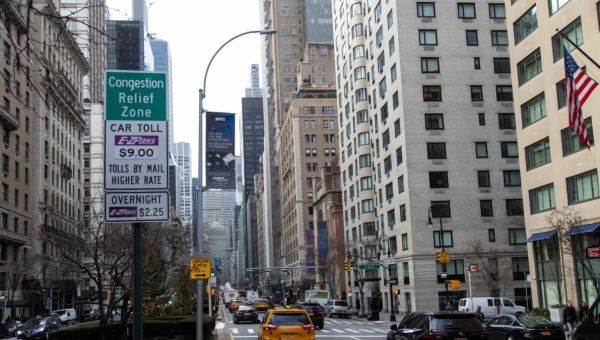 NYC Congestion Pricing Begins, Charging Drivers to Enter Lower Manhattan