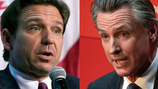 DeSantis, Newsom set to battle over ideologies with White House implications