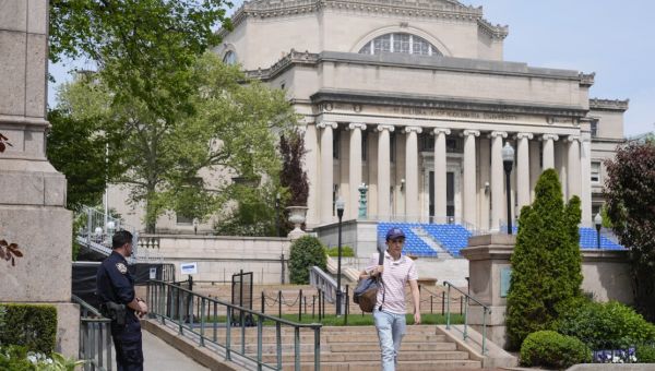 NYPD called to Columbia University after protesters cause 'safety hazard' at campus library