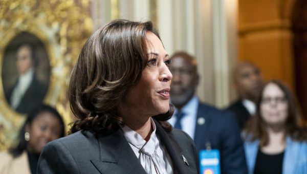Harris sets vice presidential Senate tiebreaker record with 32nd vote