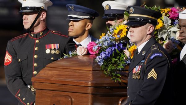 Presidents, fellow first ladies gather for Rosalynn Carter’s services