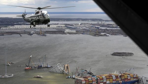 A 3rd body is found at Baltimore bridge collapse site