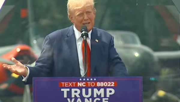 Thousands gather for Trump appearance in Asheboro