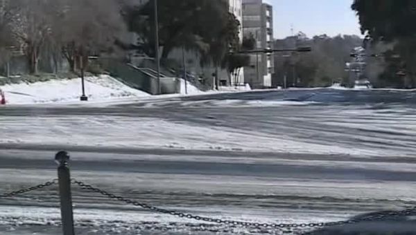 Winter storm that dropped record-breaking snow across the South moves into Florida