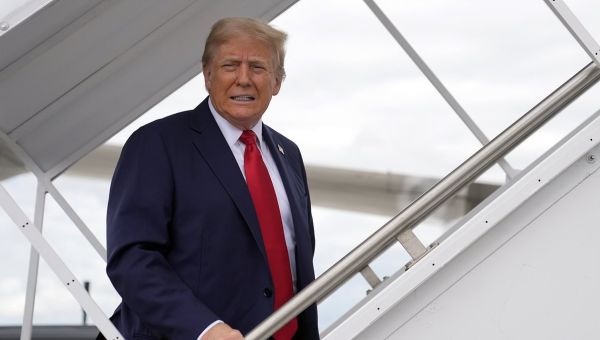 Trump jokes he’ll start with ‘As I was saying’ at the attack site