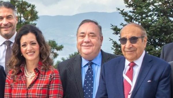 ‘Last photo’ of Alex Salmond before former First Minister died