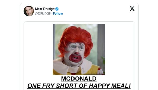 Trump gets the meme treatment over his McDonald’S drive-thru stunt