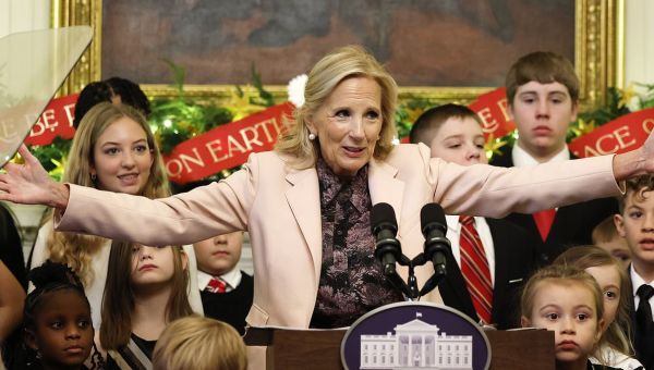 Jill Biden’s Christmas decorations described as ‘fitting’ this year