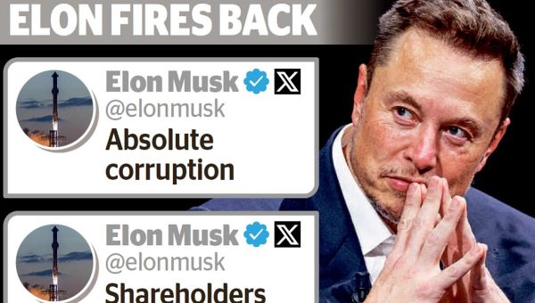 Elon Musk vows to fight as £80bn Tesla pay deal is rejected by judge