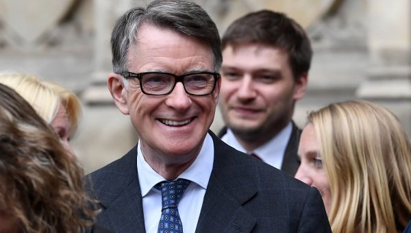 Blair ally Mandelson set to be new UK ambassador to Donald Trump's US