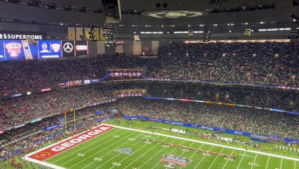 Moment of silence held before Sugar Bowl after New Orleans attack
