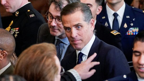 Outrage as Hunter attends Biden’s last Medal of Freedom ceremony