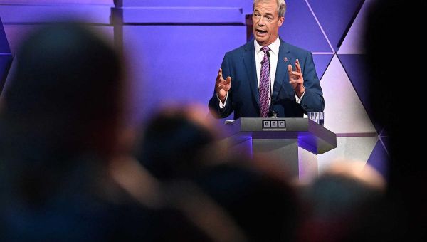 Farage won BBC’s seven-way election debate, poll finds