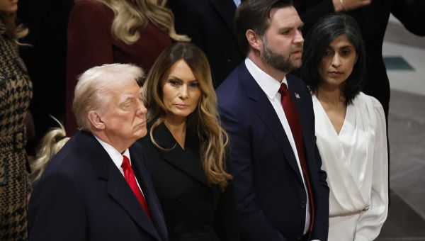 Trump’s first full day sets the scene for a wild four years