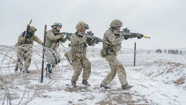 Russia mocks British army ‘that can fit into Wembley stadium’