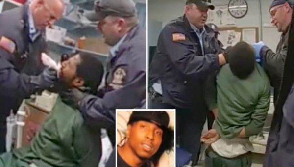 Disturbing body cam footage shows NY prison guards brutally beating…