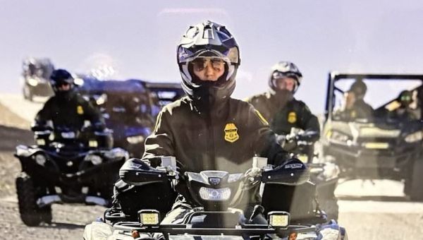 ‘ICE Barbie’ Kristi Noem fills walls of DHS with her action shots