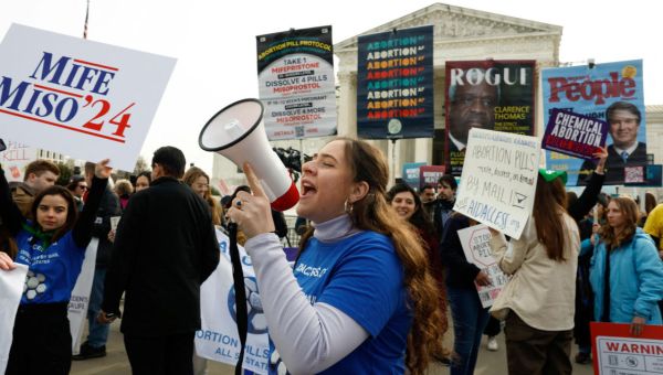 Abortion is once again before the Supreme Court — this time, in pill form. Key takeaways from Tuesday’s landmark hearing.