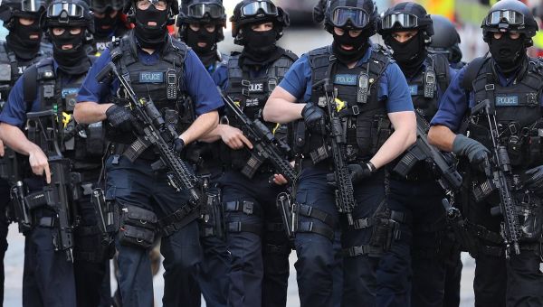 Five men arrested in crack counter-terror op