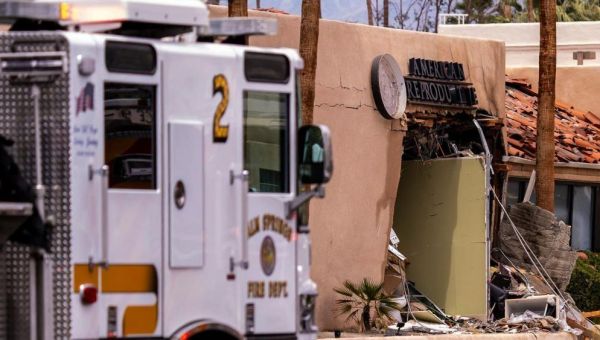 Fatal blast near Palm Springs fertility clinic 'act of terrorism' - FBI