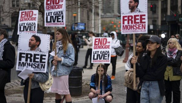 Palestinian student released on bail as he challenges deportation from US