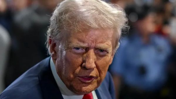 A former model says Donald Trump groped her years ago in a ‘twisted game’ with Jeffrey Epstein