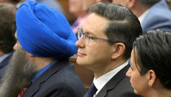 Canada’s Conservative leader tells Trump to ‘stay out of our election’