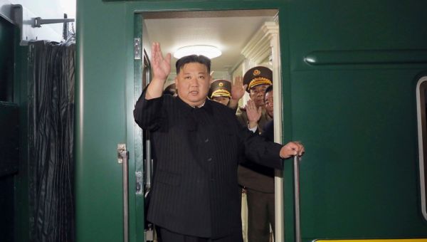 North Korea’s Kim Jong Un arrives in Russia before an expected meeting with Putin