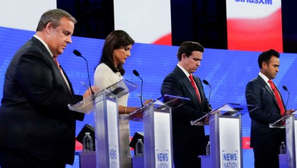 Candidates spar over the issues at fourth Republican debate