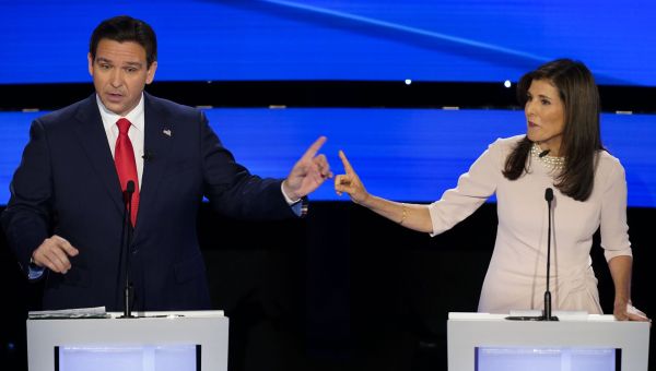Haley overtakes DeSantis for second in new Iowa poll, but Trump still leads