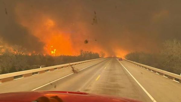 A massive Texas wildfire is now the largest in the state’s history