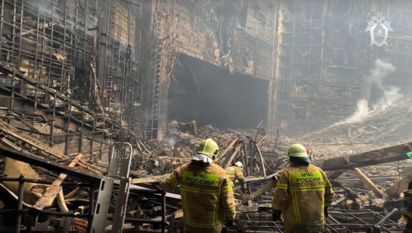 Russia blames US, UK and Ukraine for concert attack, state media reports | ITV News