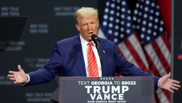 Trump rallies in Georgia with early voting underway