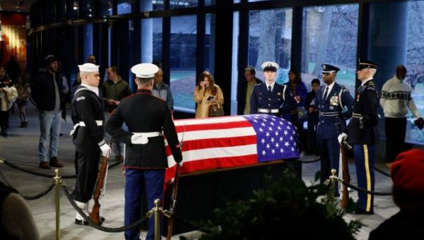 Mourning a president and citizen