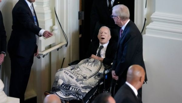 Jimmy Carter, Joe Biden among those to pay respects at Rosalynn Carter memorial service