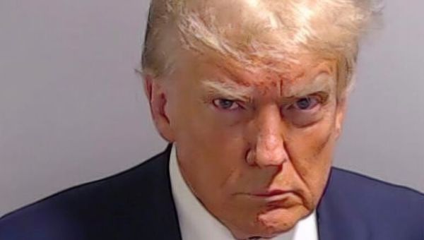One image, one face, one American moment: The Donald Trump mugshot