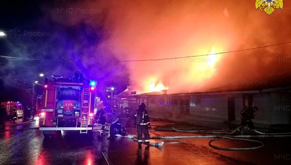 Fifteen people killed in Russian nightclub fire after ‘flare gun used inside’