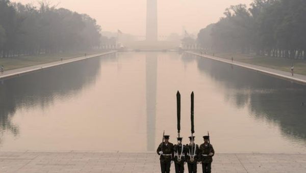 Bad Air: Military Across East Coast Deals with Smoke Pollution from Canada