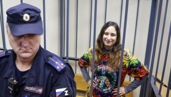 Russian artist sentenced to jail for seven years for anti-war protest